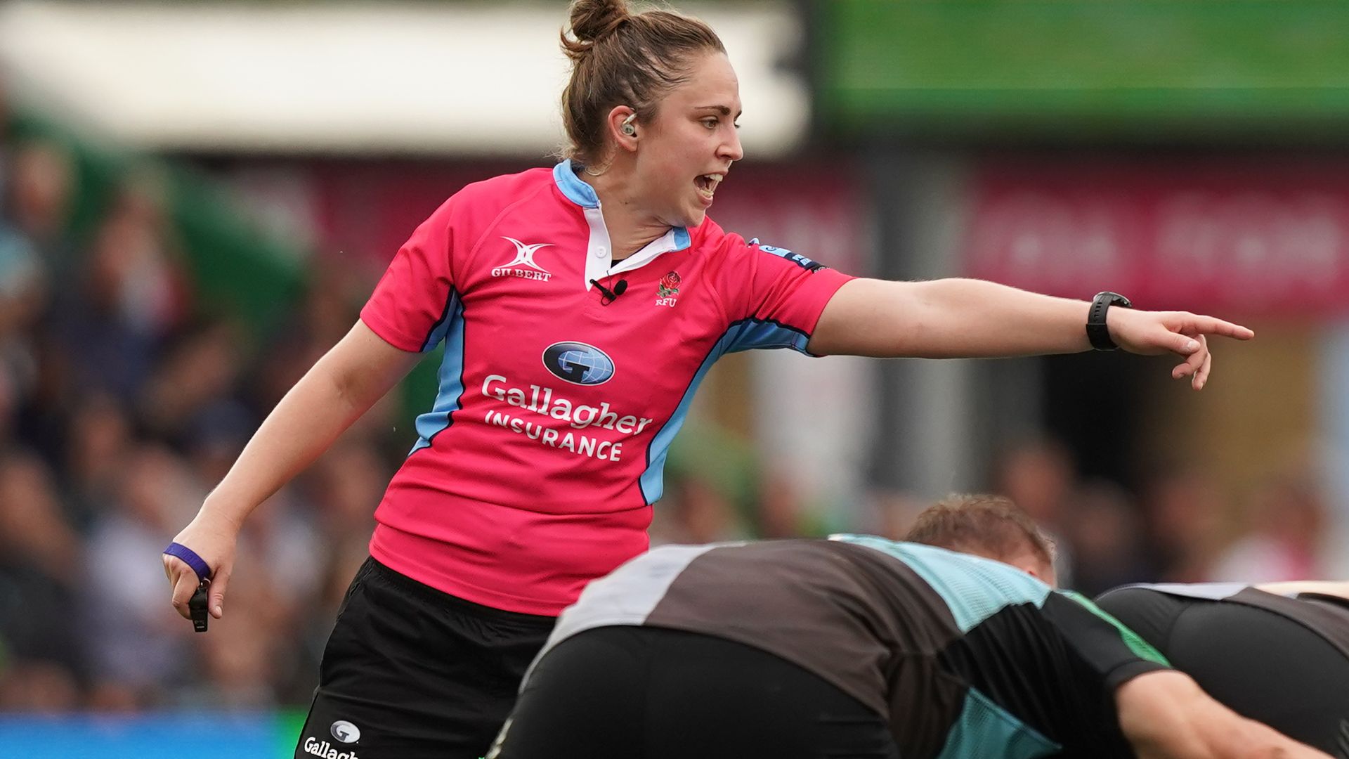 Cox becomes first woman to referee Premiership match