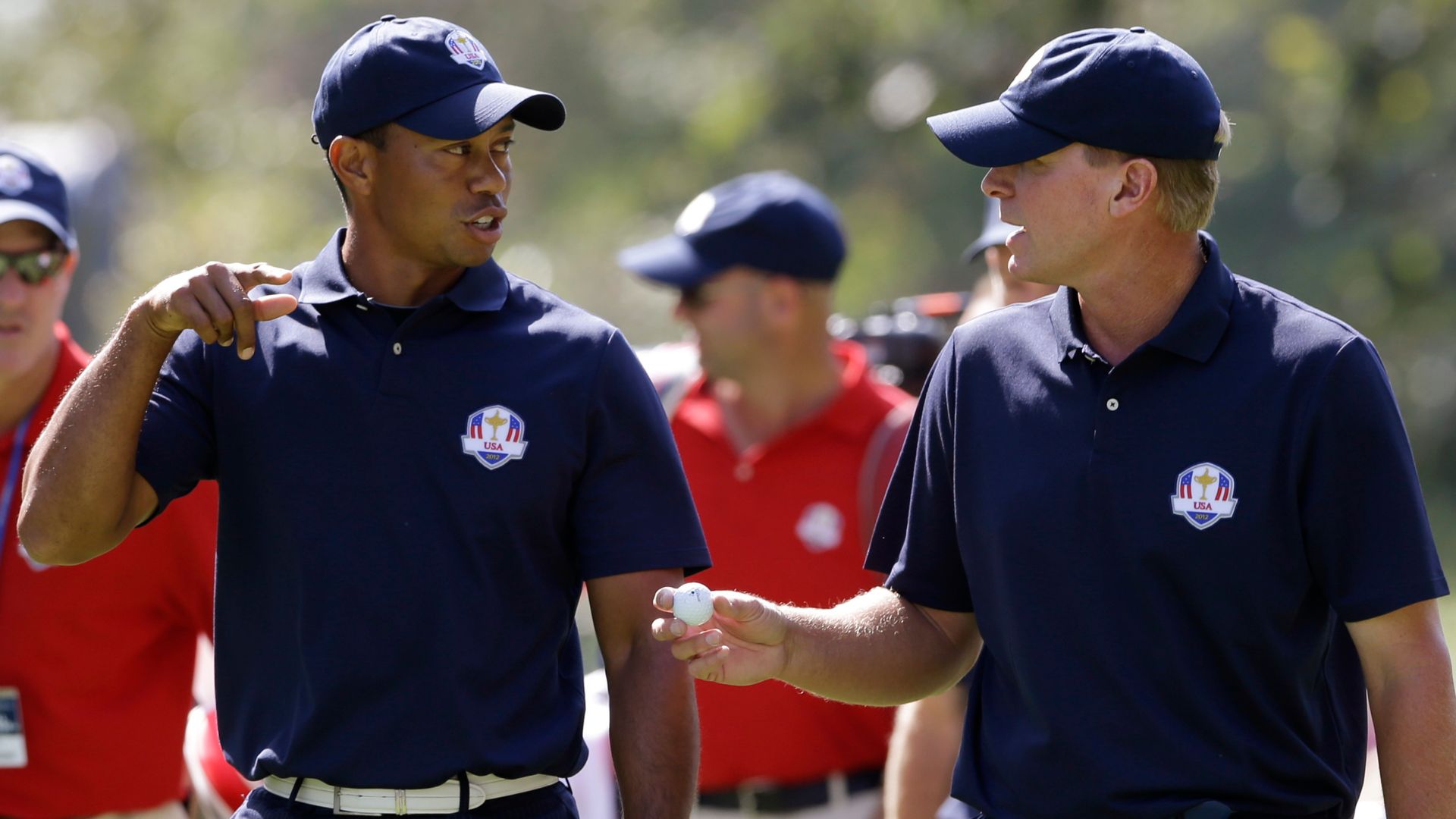 Tiger texts his backing for USA in Ryder Cup