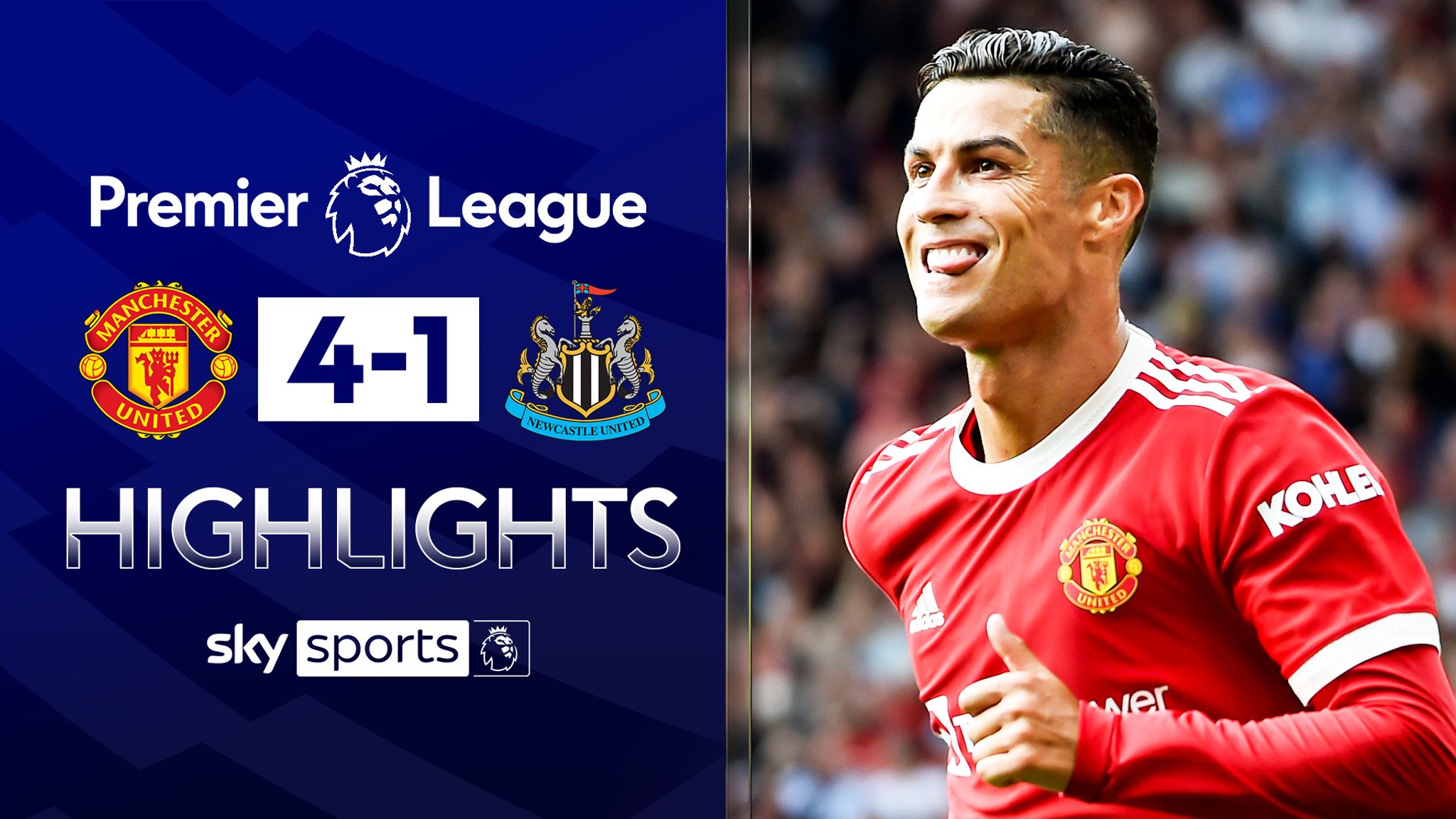 Ronaldo scores double on Man Utd return