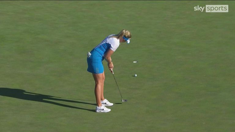 A look back at the best of the action from a thrilling final day at the Solheim Cup, where Team Europe made it back-to-back victories against Team USA