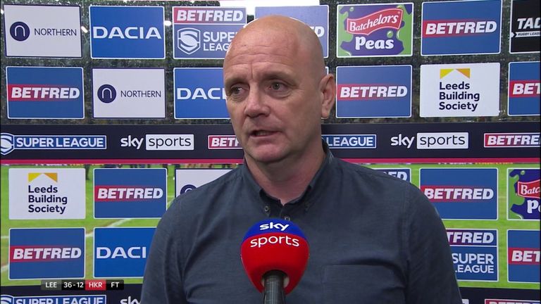 Richard Agar was overall pretty pleased with Leeds Rhinos' 36-12 defeat of Hull KR.