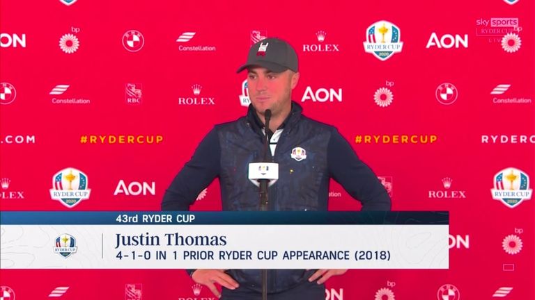 Justin Thomas partage son expérience de recrue à la Ryder Cup 2018 et minimise l'importance d'avoir six débutants dans l'équipe américaine à Whistling Straits