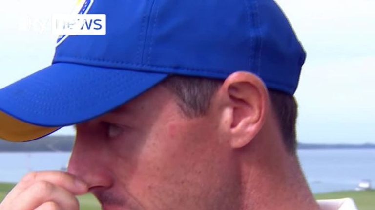 Rory McIlrory a fondu en larmes, affirmant qu'il aurait aimé faire plus pour aider l'Europe lors de sa défaite record à la Ryder Cup l'an dernier.