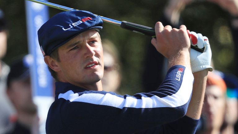 Bryson DeChambeau lost all three matches during his Ryder Cup debut in 2018