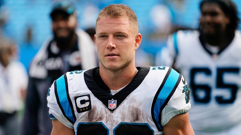 GMFB's Kyle Brandt is excited to see Christian McCaffrey perform on a rare televised game as the Panthers take on the Texans