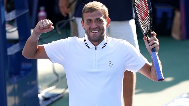 Dan Evans a en vue un premier quart de finale du Grand Chelem lorsqu'il affronte Daniil Medvedev