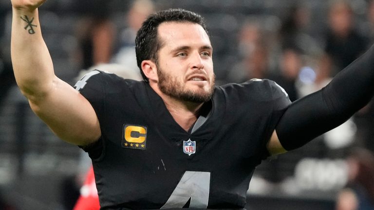 Derek Carr made full use of his second chance in overtime to lead the Raiders to victory