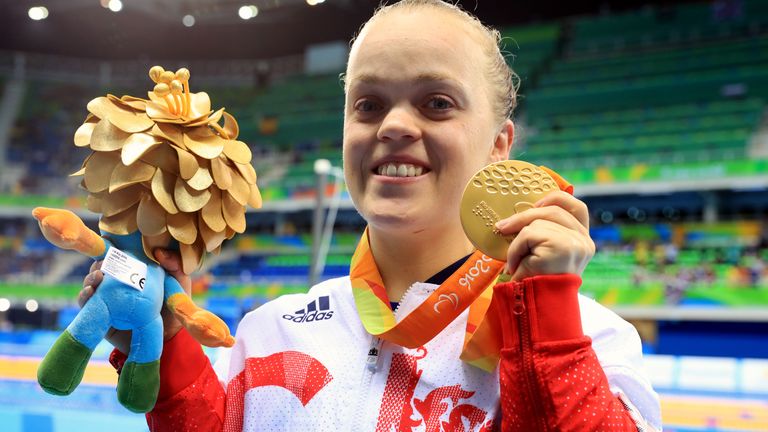 Ellie Simmonds won five gold medals after making her Paralympic debut as a 13-year-old at Beijing 2008