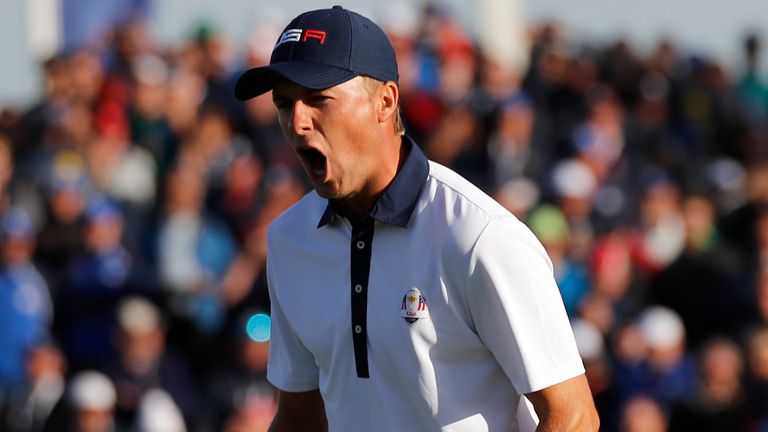 Jordan Spieth at the 2018 Ryder Cup 