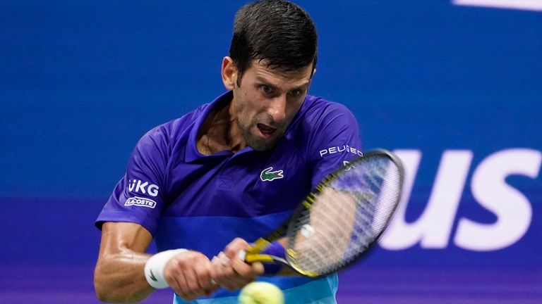 Novak Djokovic lost the opening set in just 29 minutes before turning his fourth-round match around