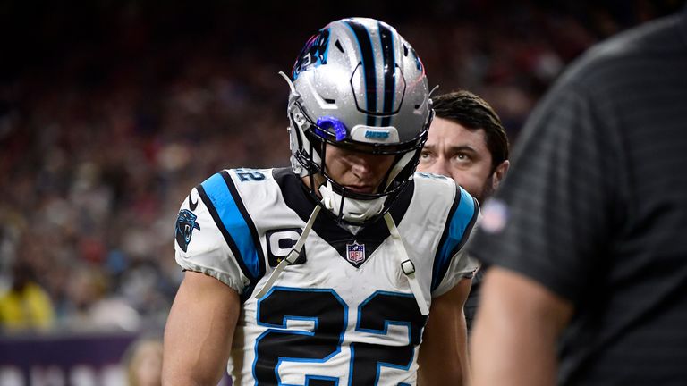 Christian McCaffrey's injury problems have struck for a second successive season