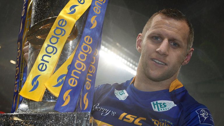 Rob Burrow will present the man of the match award at this year's Super League Grand Final