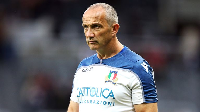 Conor O'Shea, former Italy coach, is the RFU's director of performance rugby