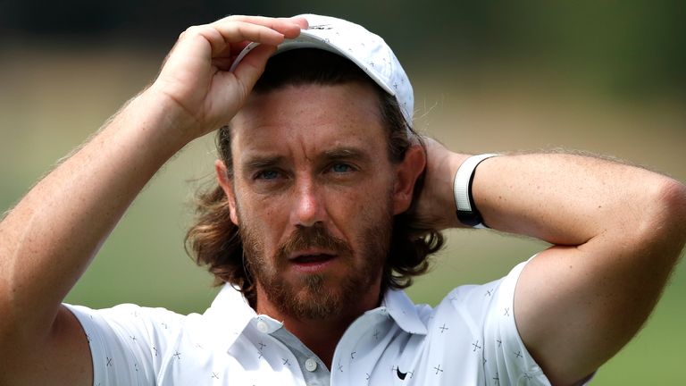 Tommy Fleetwood is two off the halfway lead in Italy