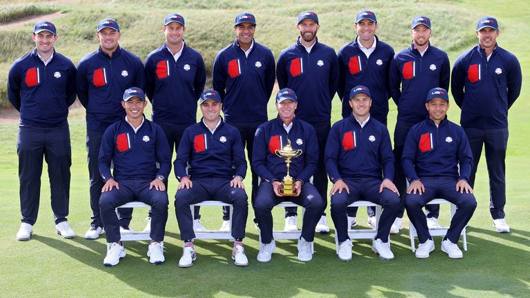 The United States Ryder Cup team