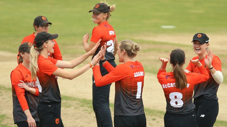 Vipers captain Georgia Adams took four wickets but was then out for a duck