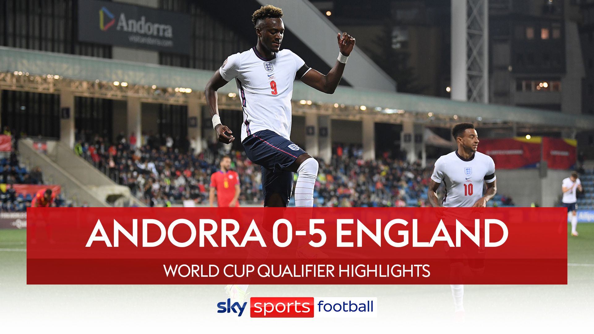 Andorra 0-5 England