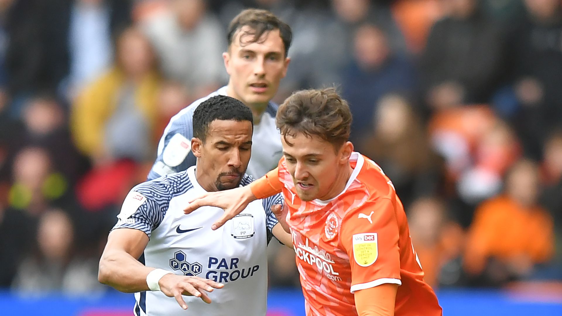 Blackpool, Preston fined for player brawl in derby clash