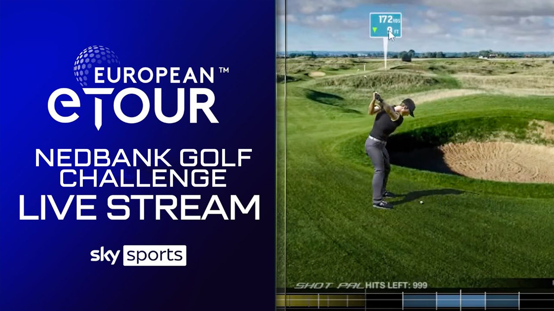 FREE STREAM: European eTour golf LIVE!