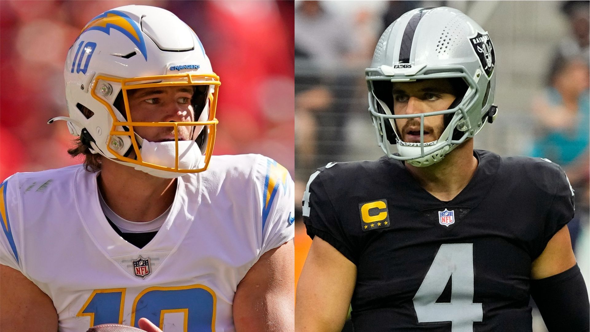Rampant QBs Herbert and Carr to headline MNF