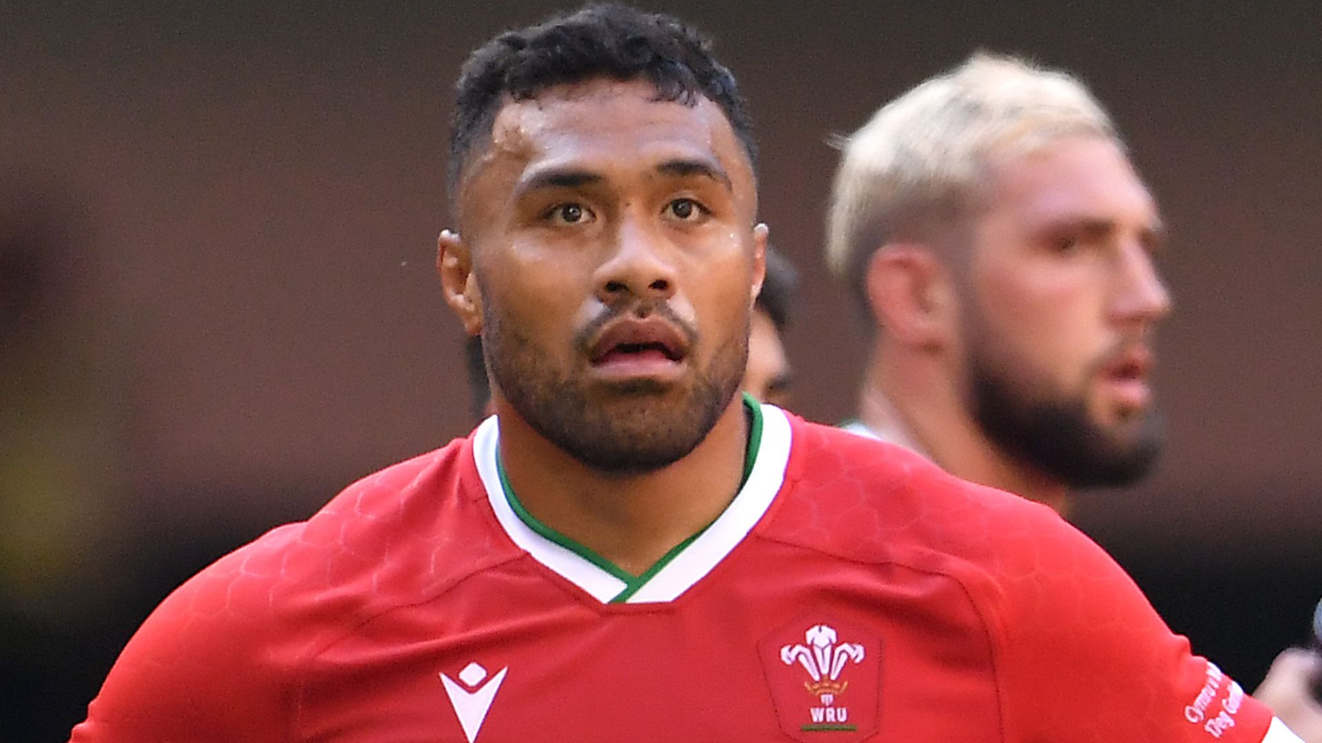 Wales centre Halaholo suffers cut eyelid