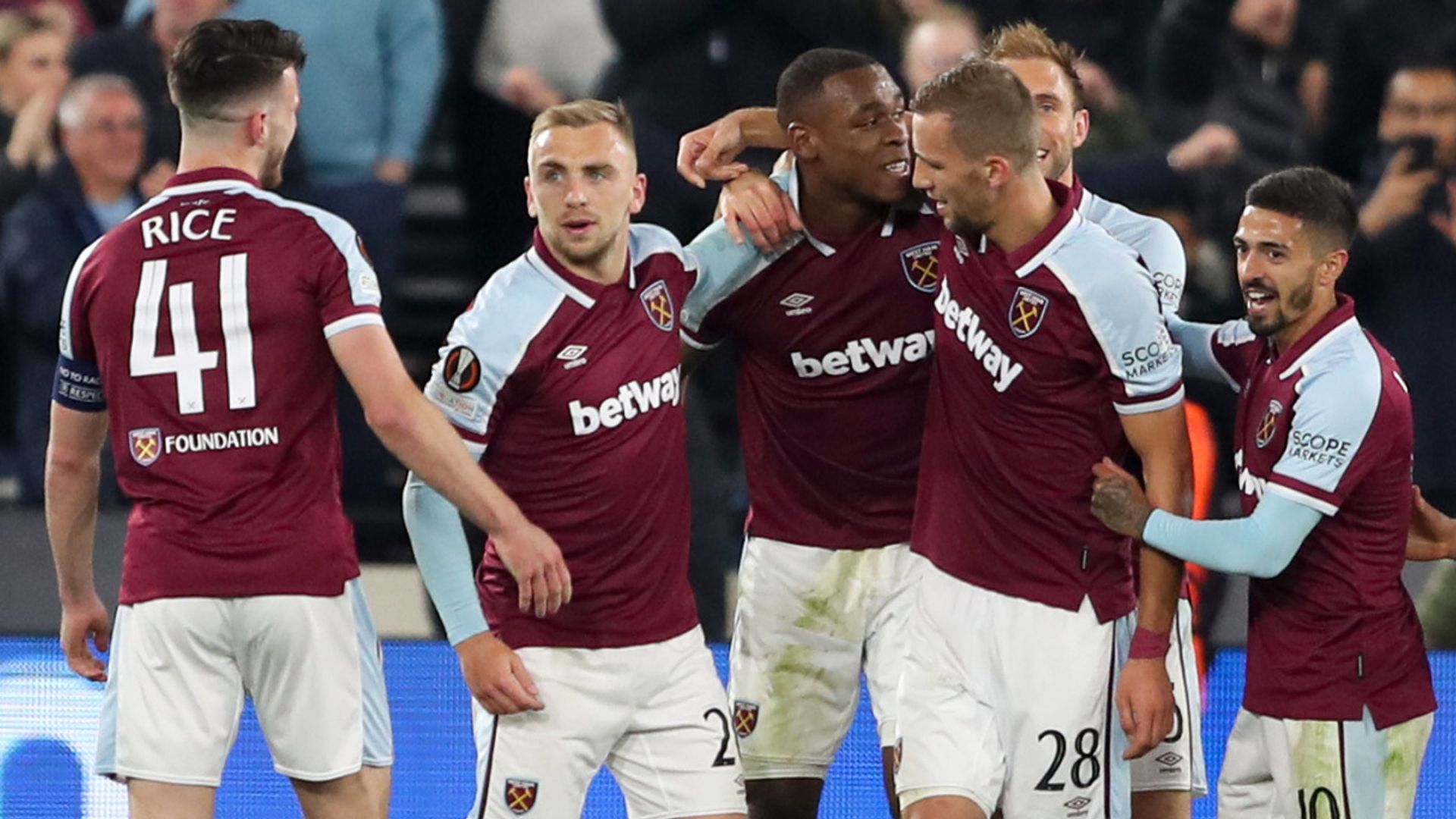 Two goals in two minutes see West Ham past Genk