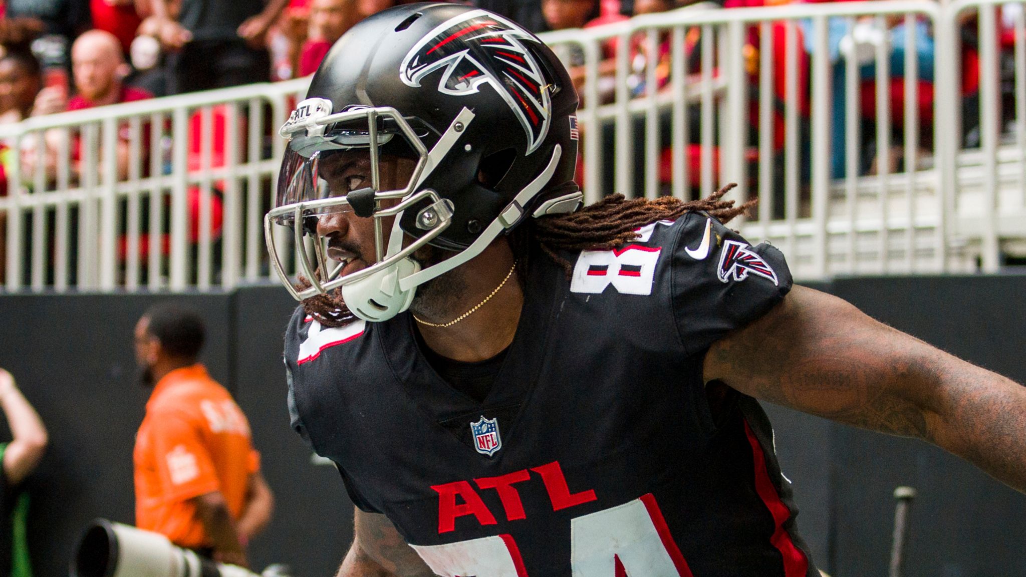 Cordarrelle Patterson Spotted Wearing 'Free Calvin Ridley' T-Shirt on  Falcons Sideline