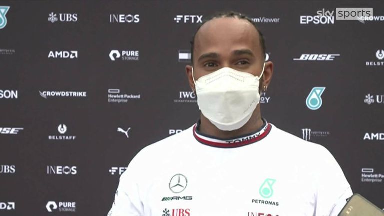 Mercedes driver Lewis Hamilton wasn't best pleased with his FP2 pace ahead of the United States GP.
