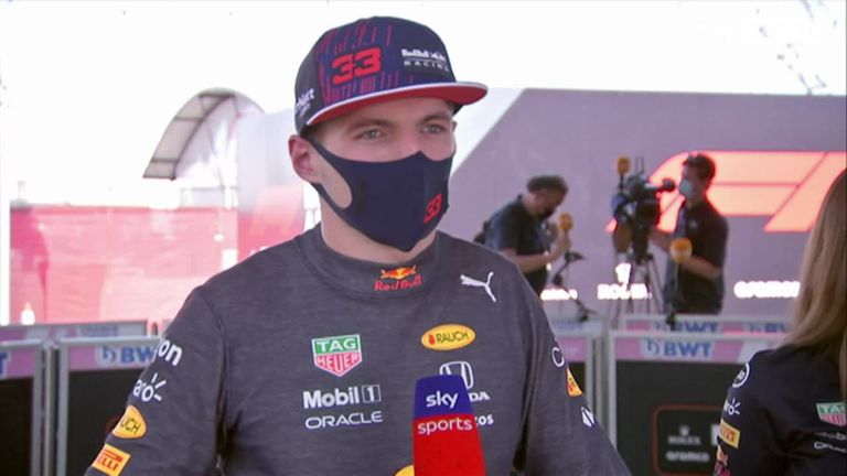 Thoughts of Max Verstappen after superbly holding off a charging Lewis Hamilton to extend his championship lead.