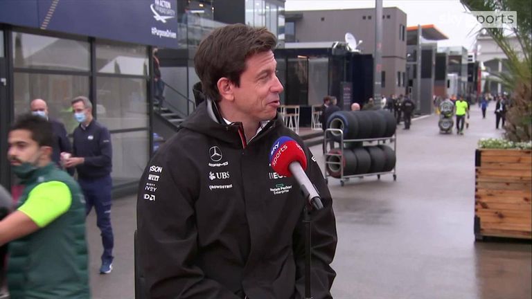 Toto Wolff felt the best call for Lewis Hamilton's tyre change would have been to pit earlier and have an opportunity to fight for positions on track