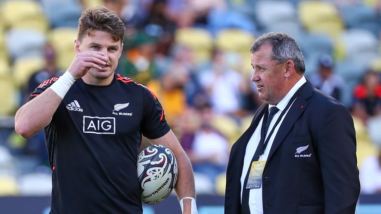 All Blacks head coach Ian Foster called it a 'special time' for Barrett, while also talking of the excitement at playing in Europe 