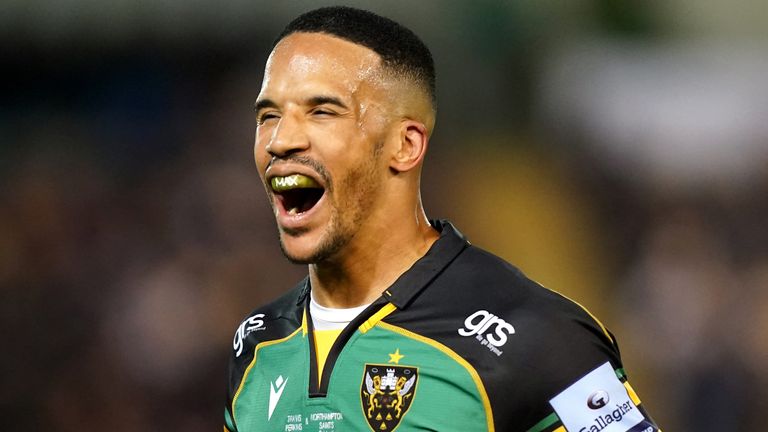 Courtnall Skosan scored a hat-trick on his Northampton Saints debut