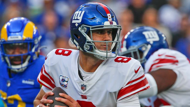 Daniel Jones had a torrid afternoon as the New York Giants slipped to a heavy home defeat to the Los Angeles Rams