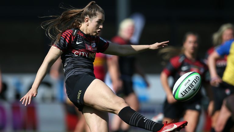 Saracens' Holly Aitchison will make her Test debut for the Red Roses in Sunday's clash with New Zealand 