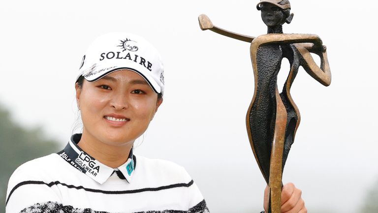 Jin Young Ko claimed a third LPGA Tour win of the season in New Jersey