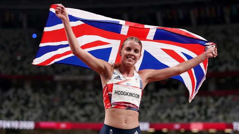 Keely Hodgkinson won silver in the 800m at the Tokyo Olympics and has since been offered top-level funding