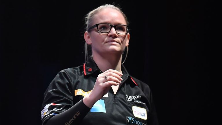 Laura Turner is aiming to make it through to the inaugural Women's World Matchplay in Blackpool - live on Sky Sports