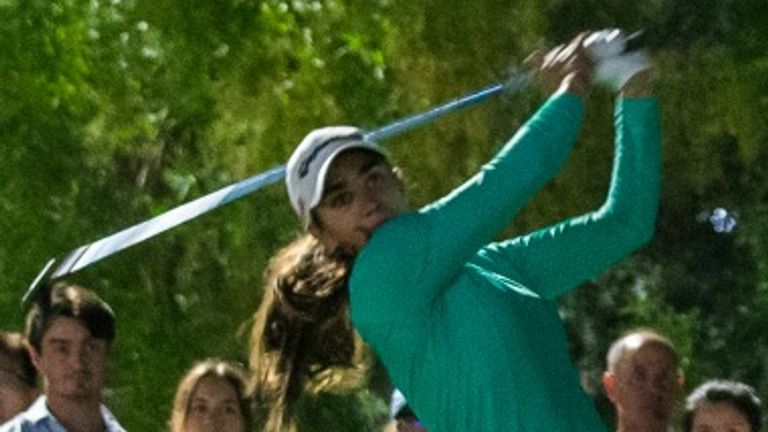 Maria Fassi holds a share of the lead in Dubai