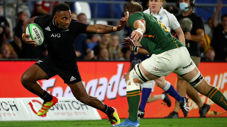 New Zealand's defeat to the Springboks in the Rugby Championship was their third loss since the 2019 World Cup semi-final