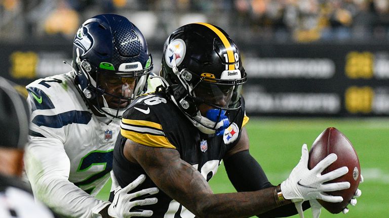 Seattle Seahawks 20-23 Pittsburgh Steelers: T.J. Watt strip-sack of
