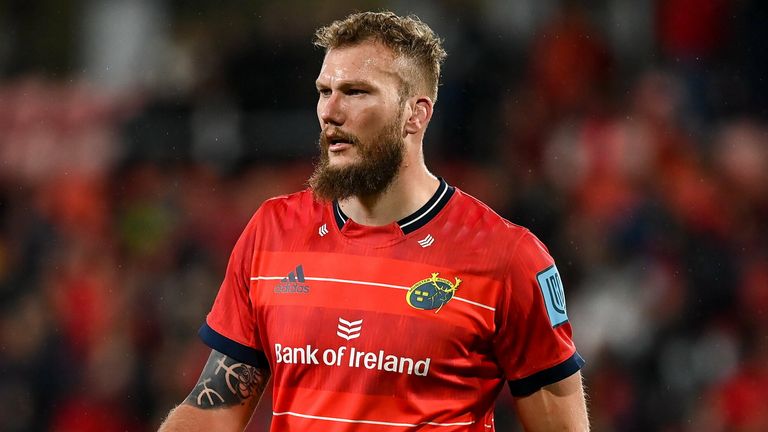 RG Snyman has signed a new two-year contract with Munster, despite back-to-back ACL knee injuries 