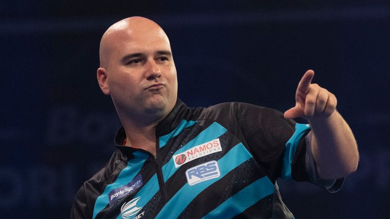 Rob Cross a montré le genre de forme qui l'a aidé à remporter le titre mondial 2018