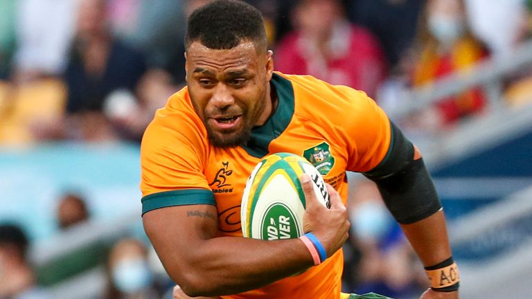 Australian centre, Samu Kerevi, currently plays for Japanese club Suntory Sungoliath