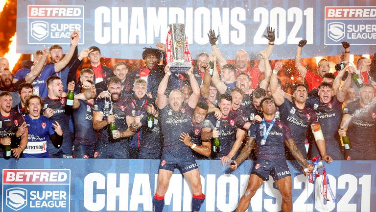 A look back as St Helens edged out Catalans Dragons 12-10 to win Super League's Grand Final in 2021.