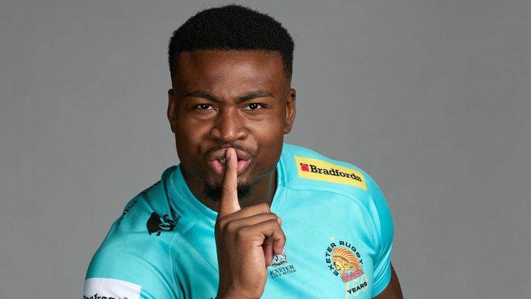 The 'sky is the limit' for 19-year-old Wales call-up Christ Tshiunza. says Exeter coach Rob Baxter