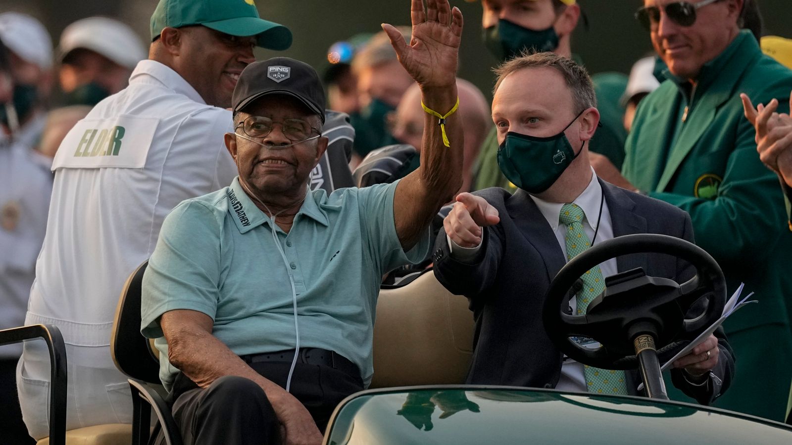 Lee Elder: First African American to play at The Masters dies aged 87