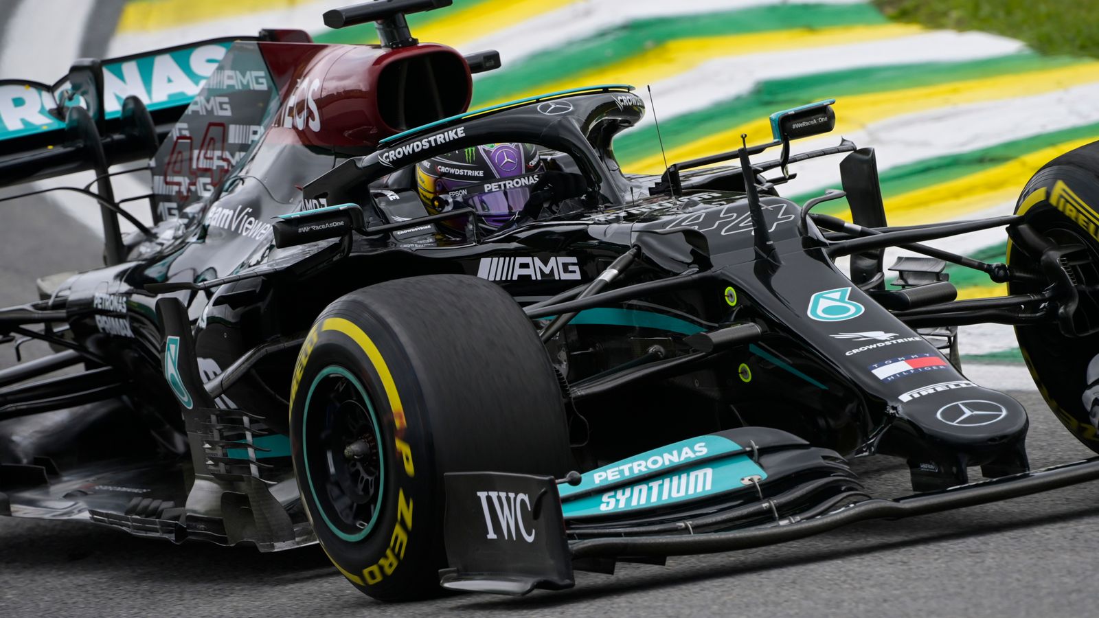 Sao Paulo GP: Lewis Hamilton takes fastest Practice One time and grid penalty as Max Verstappen qualifying battle awaits