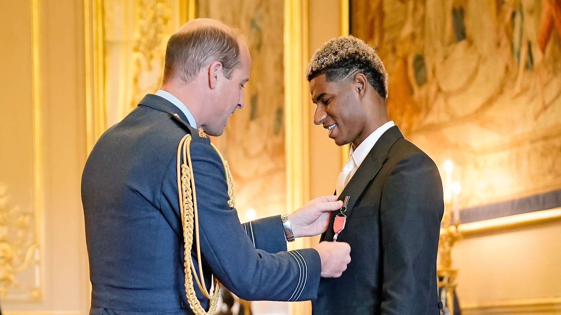 Rashford awarded MBE for campaign to end child food poverty