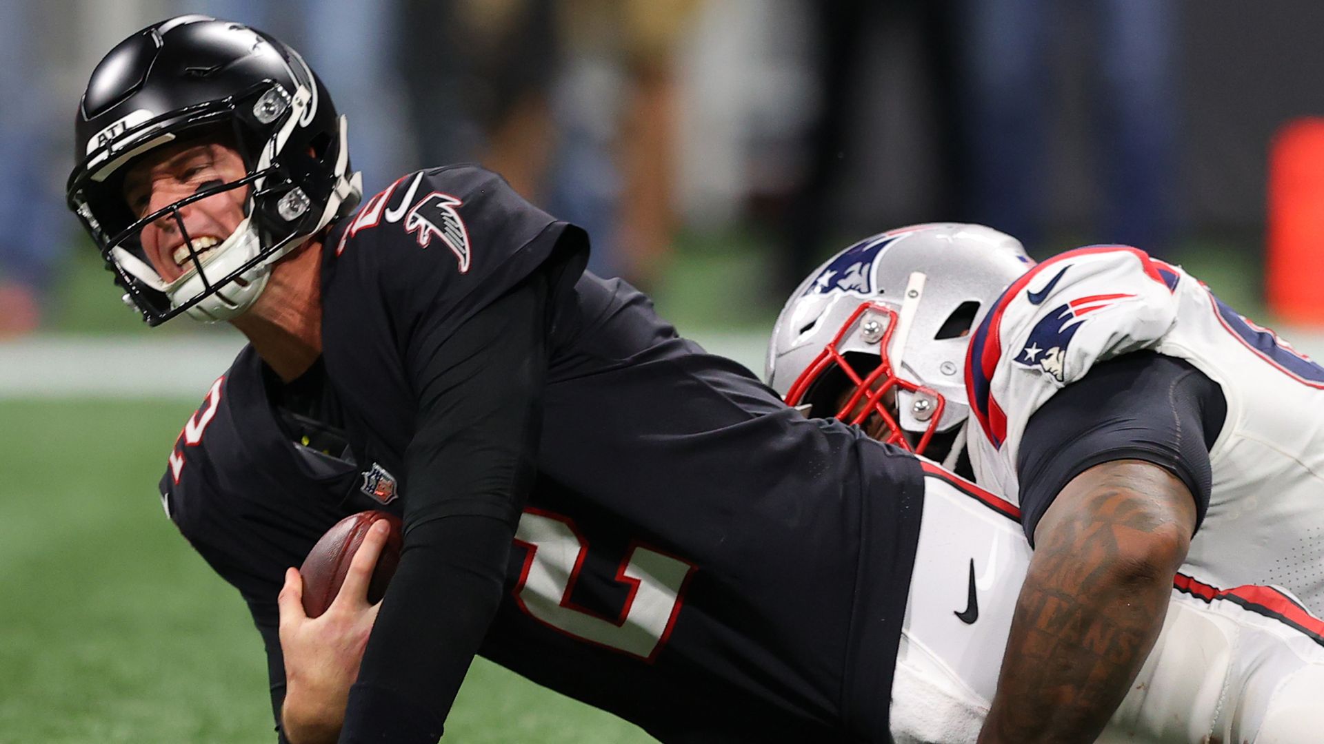 Patriots shut out Falcons to win fifth straight game