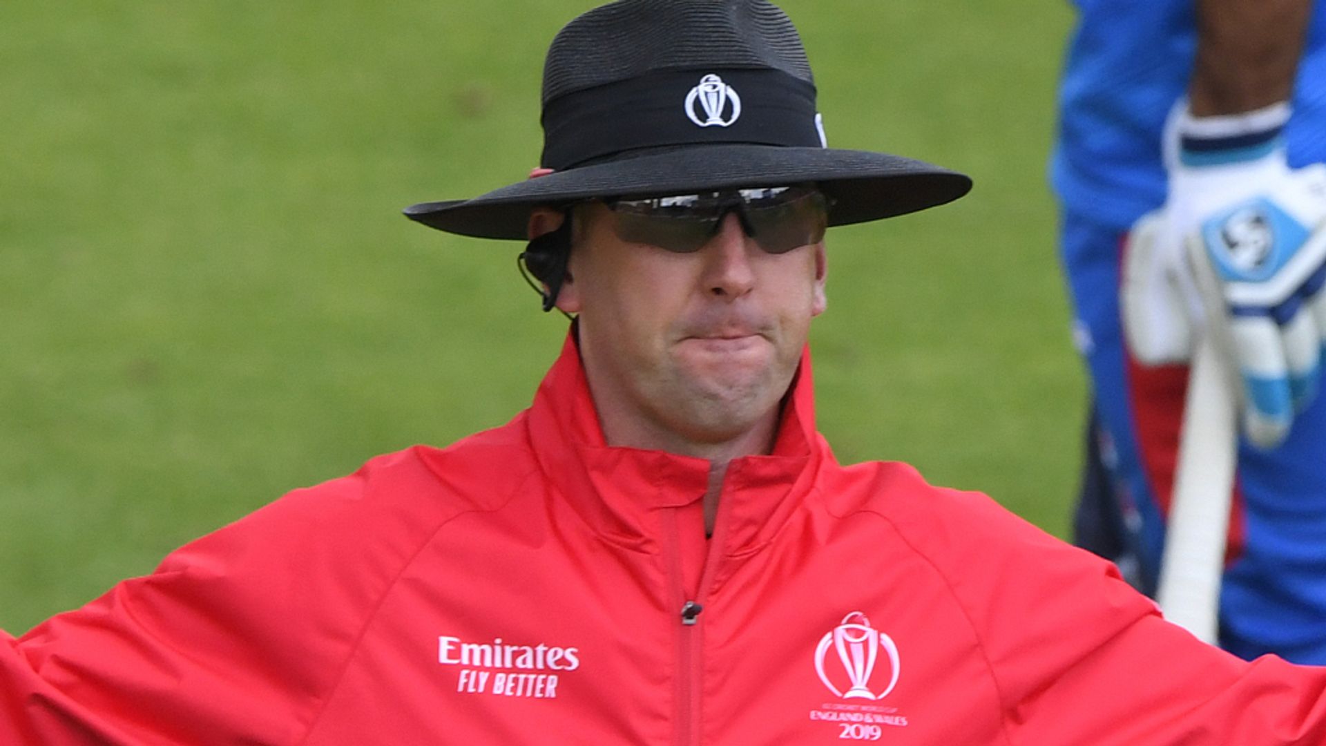 Umpire Gough in isolation after breaching Covid protocols